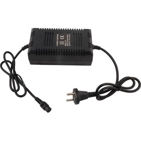 Chargeur de Batterie 36V pour Scooter et Vélo Électrique, Connecteur Mâle 3 Broches, Prise UE (1/5)