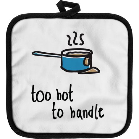 Premier Housewares Doodle too hot to handle Pot Holder