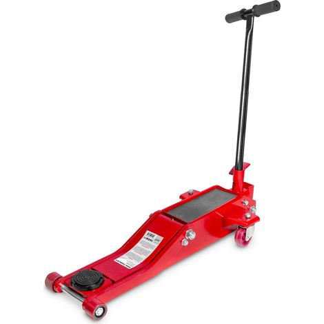 Mw Tools – Cric rouleur hydraulique 2t long et bas – Capacité de levage 2 tonnes – Pédale quick lift pour levage rapide – CAT2TLL (1/5)