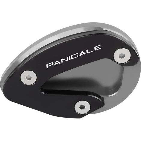 (Titane) Plaque d'extension de béquille latérale CNC pour moto, compatible avec Ducati Panigale 899, 959, 1199 R, S, 1299 R, FE/S, Panigale V2 et V2S Maxpower (1/4)
