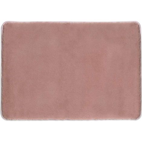 Tappeto bagno Fuzzy Rosa