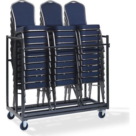 Chariot de Transport pour 30 Chaises Empilables - Veba