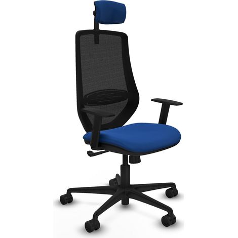 Piqueras y Crespo Mardos sincro silla azul ergonómica (1/3)
