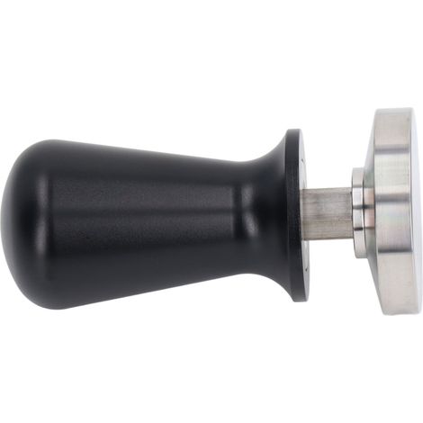 Pilon à café en acier inoxydable à élasticité constante, noir, 51 mm/2 pouces, pour la maison (1/5)