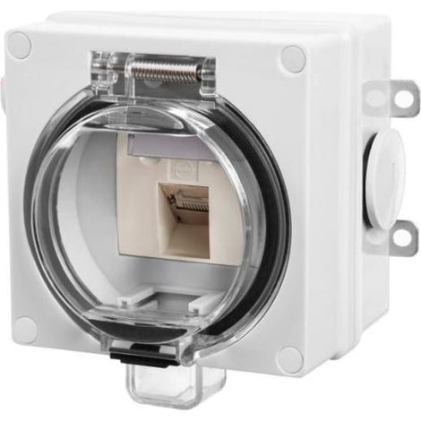 Oyster IP66™ RJ45 CAT 6A Computerbuchse in einem hermetischen Gehäuse 6185-83