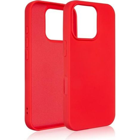Coque en silicone rouge Beline pour iPhone 16 Pro (1/3)