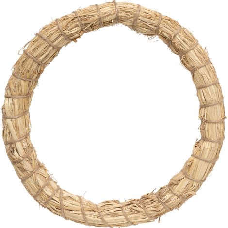 Couronne de Noël en Paille D 33 cm - Feeric Christmas (1/2)
