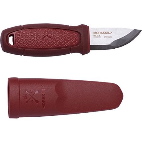 Couteau de survie Morakniv Eldris rouge lame acier inoxydable