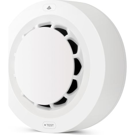 Détecteur de fumée intelligent Tuya WiFi, alarme incendie sans fil pour système de sécurité domestique, alarme incendie pour pompiers (1/3)