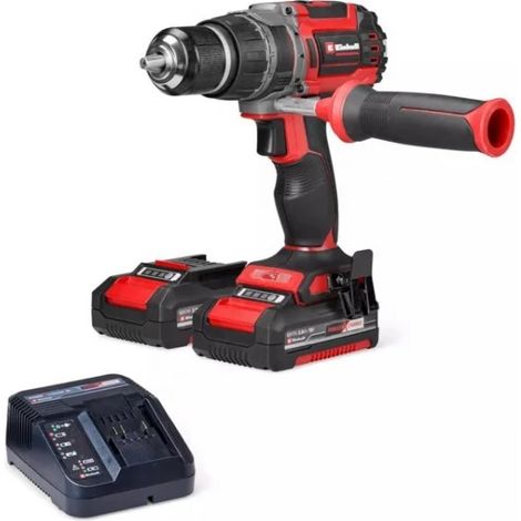Einhell TP-CD 18/70 Li-i BL (2x2,0Ah) Trapano avvitatore PXC Brushless a percussione 18 V a batteria