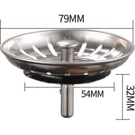 Seidenkorb / Spülbeckenstopper für Ikea-Spüle Atlant / Domsjö