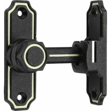 Robuster Scheunentürriegel aus Edelstahl mit Drehverschluss und tragbarem Haken für Türen, Garten, Badezimmer, Garage, Fenster und den Außenbereich. (1/5)