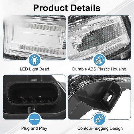 Clignotants en venta Ford F150, F250, F350, F450 y F550 : FL34-13B382-CA (gauche) y FL34-13B381-CC (droite) (1/5)