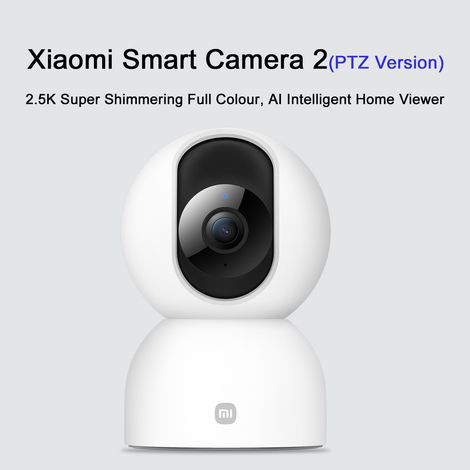 Caméra PTZ intelligente Xiaomi Mijia 2,5K 4MP, caméra IP intelligente IA, moniteur de sécurité domestique, webcam vidéo panoramique avec vision nocturne à 360° (1/2)