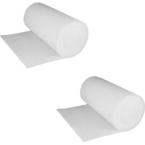 Climatiseur Universel, Rouleau Filtre Climatisation, Filtre à Charbon Actif, Pièces Rechange pour Climatisation Purificateurs d'air, Couper pour s'adapter, 100x100x0,3 cm (1/5)