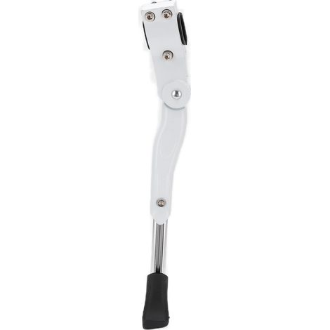 Béquille de vélo réglable en alliage d'aluminium pour VTT et vélo de route (blanche) (1/5)