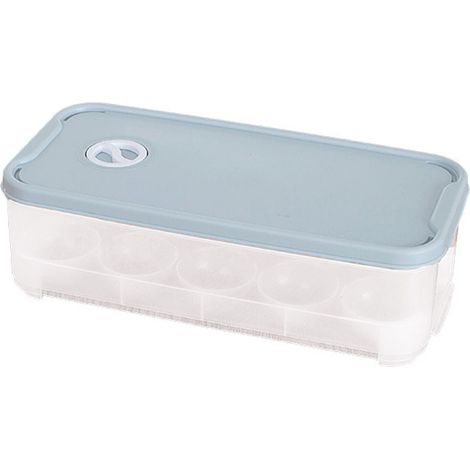 Boîte à œufs en plastique épais, conteneur de stockage de conservation des produits frais pour réfrigérateur, cuisine (1/5)