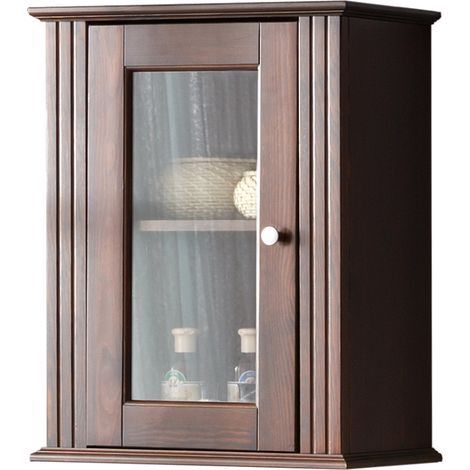 Armoire de salle de bain Régine - 46 x 25 x 57 cm - Rangement mural - Livraison gratuite (1/5)