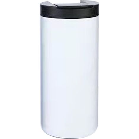 Tumbler Isolé - Acier Inoxydable 304 - 450 ml - Couvercle Étanche - Pour Café Thé Boissons Froides - Usage Quotidien Bureau Extérieur - 1 Pièce (1/5)