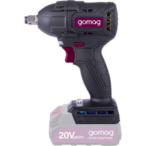 Gomag Akku-Schlagschrauber GO-SCS350BL 20V Drehmoment 350Nm Schläge 3600bpm (1/5)