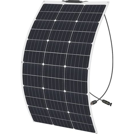 Kit de panneaux solaires, panneaux flexibles 200 W, compatibilité batterie 12 V, 18 V 100 W (1/2)