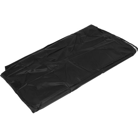 Housse imperméable pour fauteuil suspendu de terrasse/jardin, noire, 230 x 200 cm (1/5)