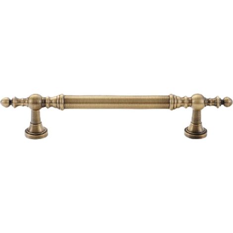 Poignée de porte de meuble en bronze, style rétro américain, pour armoire ou meuble de rangement, 128 mm (1/5)