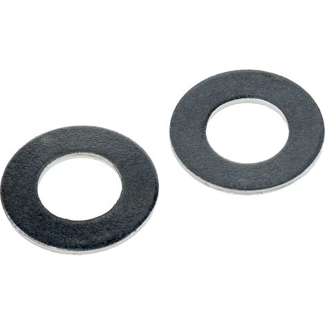 Rondelle plate, M10, M10 (Form B), Acier, 10.5mm x 21mm, Galvanisé brillant ( Prix pour Sachet de 100 )