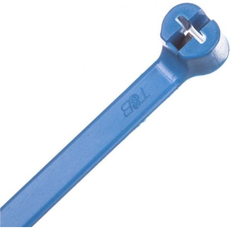Fascetta per cavi rilevabile 340x7 blu TY-RAP TY527M-NDT 61723354