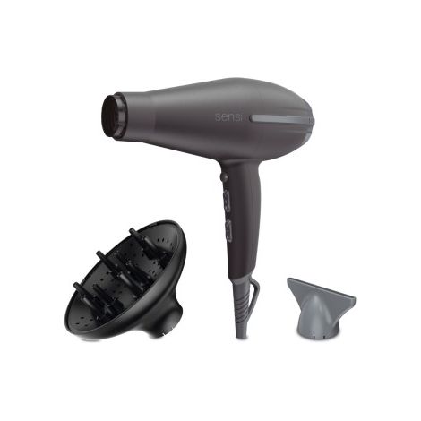 Ga Ma GH3318 Phon Asciugacapelli 2200 W 2 Velocita' Ceramic Nero (1/5)