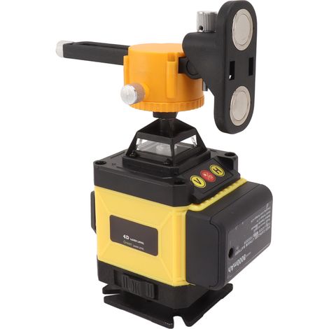Niveau laser vert à usage domestique, à charge unique, fixation murale, niveau à 360°, projecteur laser vert télécommandé, 100-240 V, norme européenne, 16 fils. (1/5)