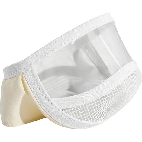 Maschera per la toelettatura del gatto, regolabile, in rete, copricapo per animali domestici (1/5)