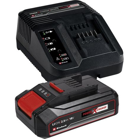 Einhell Ozito Power X-Change PXC 18v 2.5Ah Cordless Lithium Battery Fast Charger (1/5)