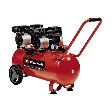 Compresor Einhell TE-AC 50 Silent 50L 8 bar Negro Rojo (1/5)
