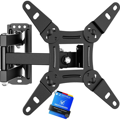 Support TV Mural 13-43'', Fixation Murale TV Charge Max. 20kg (1/5)