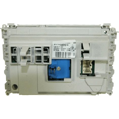 PLATINE DE PUISSANCE DOMINO VIERGE POUR LAVE LINGE WHIRLPOOL - 480111104627 (1/4)