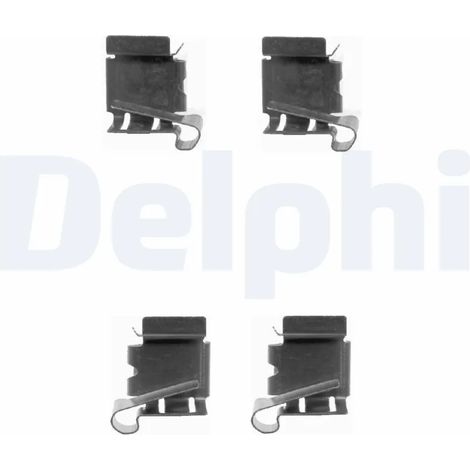 Kit d'accessoires, plaquette de frein à disque Delphi Technologies LX0390 LEXUS