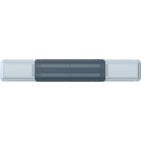 Déflecteur de climatiseur rétractable et suspendu pour empêcher le soufflage direct, aile de ventilation bleue (1/5)