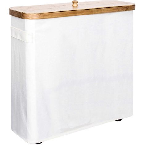 Porte-papier toilette avec support pour essuie-tout, organisateur de salle de bain facile à installer (1/5)