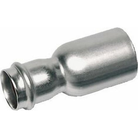SANHA Pressfit., Absatznippel 22x15 Edelstahl, Nr.9243 - 83069512 von Buderus
