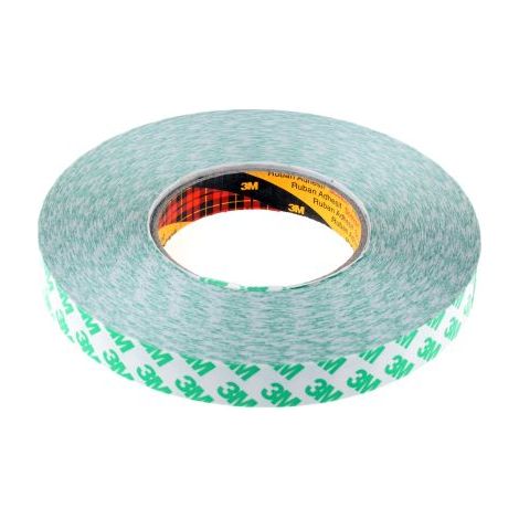 Ruban double face Blanc 3M 9087, 19mm x 50m x 0.26mm 5,2 N/cm ( Prix pour 1 )