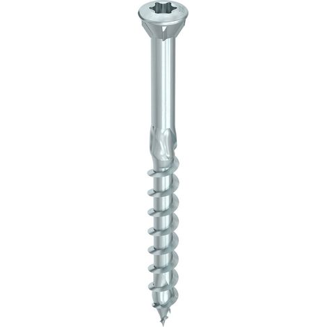 HECO-Topix-Plus Schraube für Fliegengitter - Ø3,5x35mm - Senkkopf mit Fräsrippen - Teilgewinde - T10 - Packung zu 1000 - 60272 (1/4)