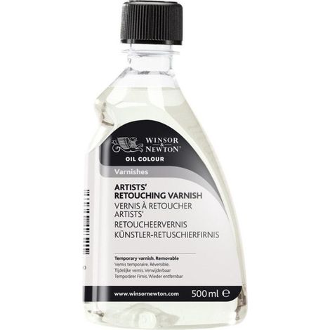Vernis à retoucher extra-fin peinture à l'huile 500ml Winsor et Newton