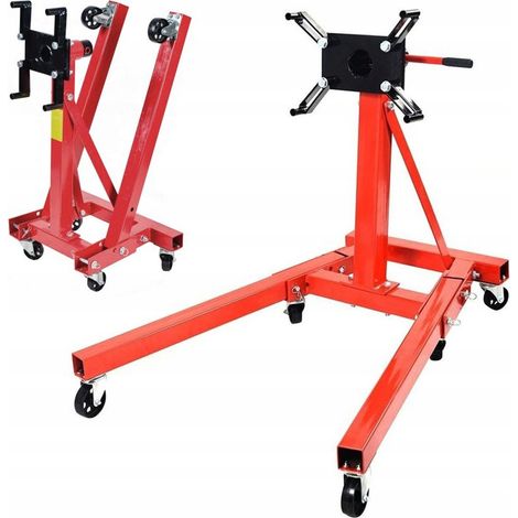 Supporto pieghevole per motore e cambio Kraft&Dele, portata 900 kg. (1/5)