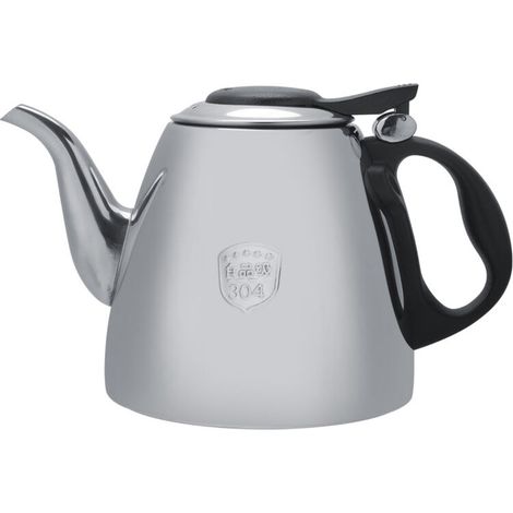 1.2l 1.5L Acier Inoxydable Cuisinière Théière Thé Café Pot Bouilloire Résistant La Chaleur Poignée 1.2L (1/5)