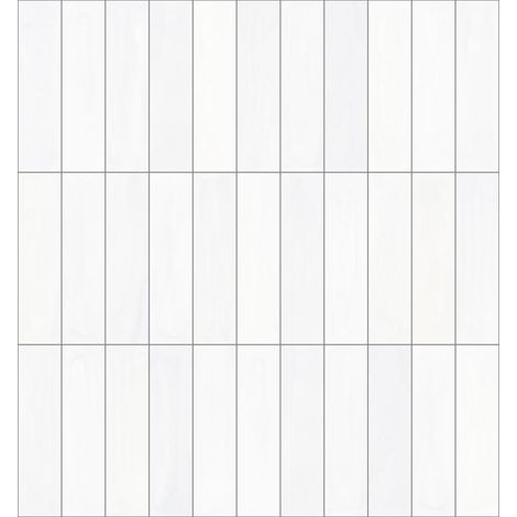 Carrelage Zellige Paris blanc Brillant 8x31.5 cm (1/2)