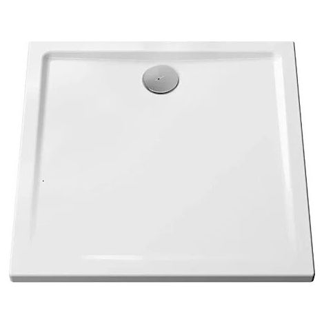 Receveur de Douche Ultra-Plat Carré 90x90cm VITRA Cascade Céramique Blanc - 5762L003M0578