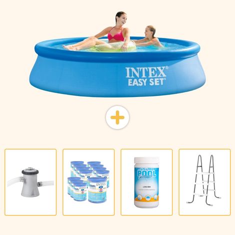 Intex Piscine Easy Set Ronde - 244x61 cm - 5-pièces SCB96 (1/5)