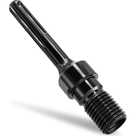 Adaptateur de foret à carottage SDS Max 1-1/4"-7 mâle, convertisseur pratique de qualité supérieure, adaptateur de foret à carottage SDS Max 1-1/4"-7 pour foret à béton (1/4)