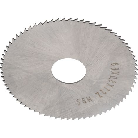 Lame de scie circulaire en acier rapide pour fournitures industrielles 63 x 0,8 x 16 x 72 W6542 (1/5)